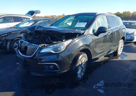 2017 Buick Envision Essence z USA, uszkodzony, nr VIN LRBFXDSA4HD220845